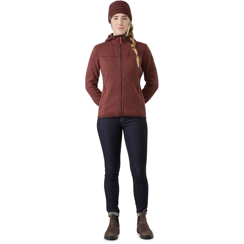 Arc’teryx Covert Hoody Cherry Chocolate *slight pilling*